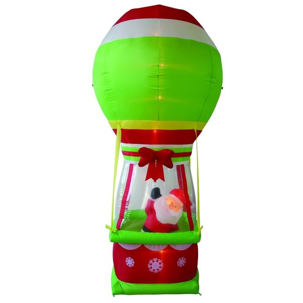 Celebrations 9 ft. Santa In Hot Air Balloon Inflatable YLSW 18565